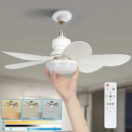 Ventilador Lâmpada 2 em 1